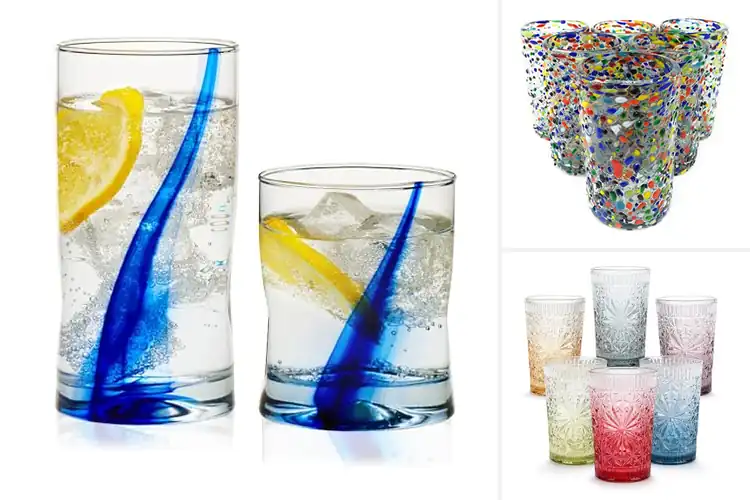 Detailed view of Best Artisan Glassware Sets
