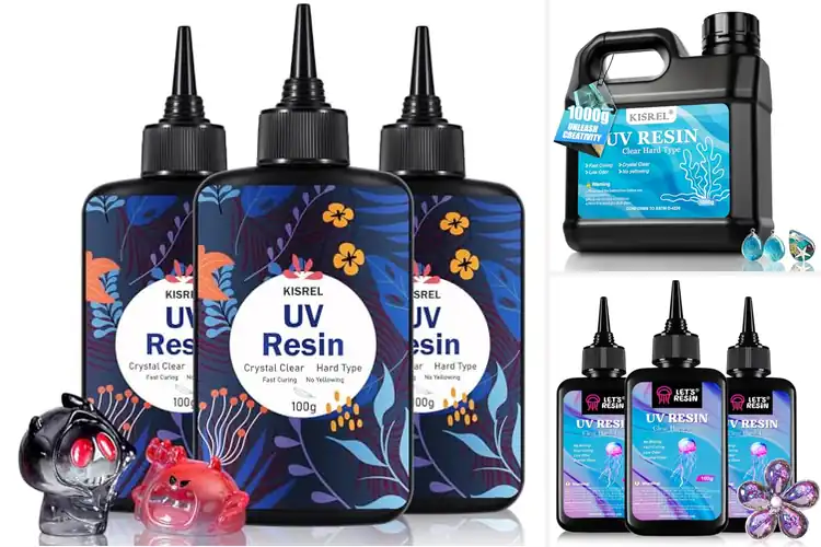 Detailed view of Best Crystal Clear UV Resins