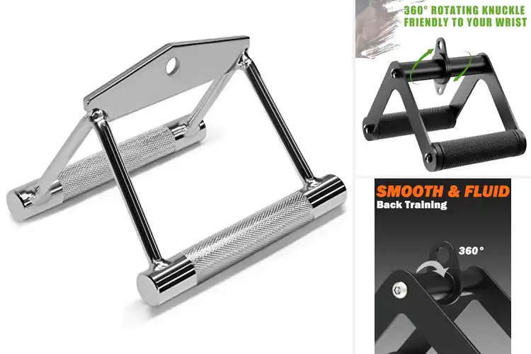 Detailed view of Best Double D Handles for Home Gym Gains