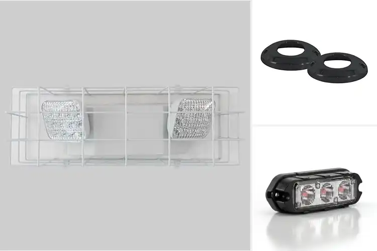 Detailed view of Best Emergency Light Bezels: Boost Safety & Style