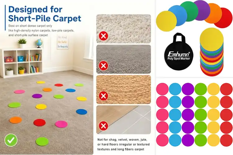 Detailed view of Best Floor Markers for Classroom: 10 Fun Picks