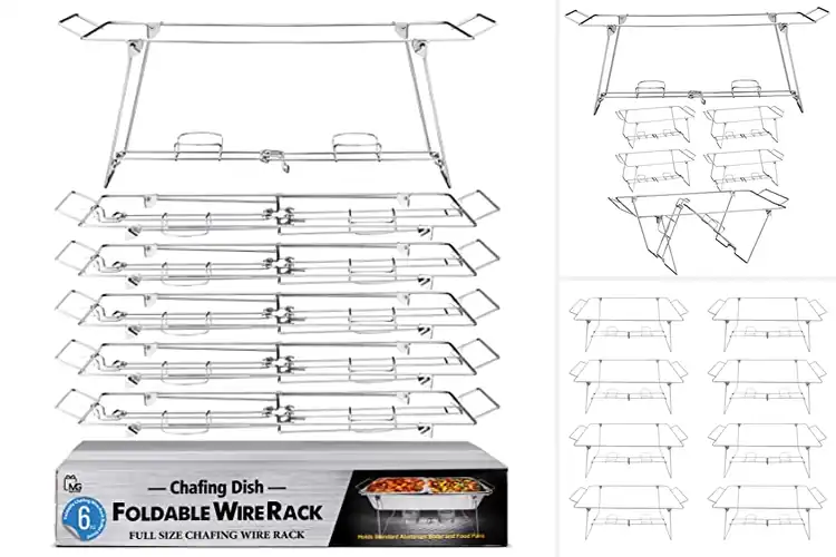 Detailed view of Best Foldable Chafing Racks