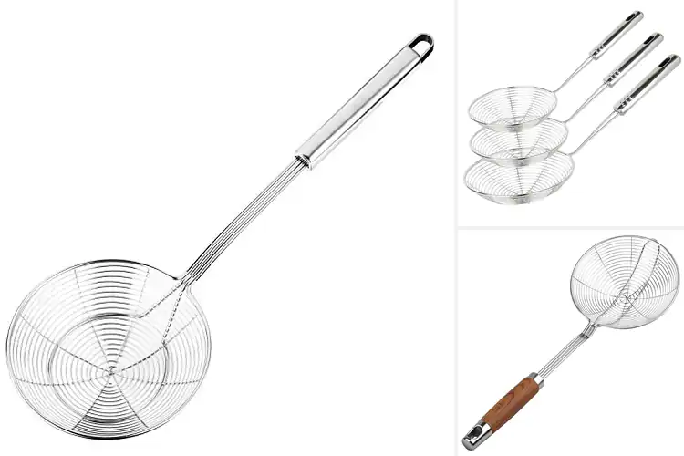 Detailed view of Best Frying Strainers for Safe Cooking