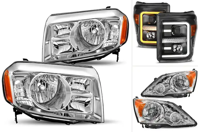 Detailed view of Best Headlight Replacements for Safer Driving
