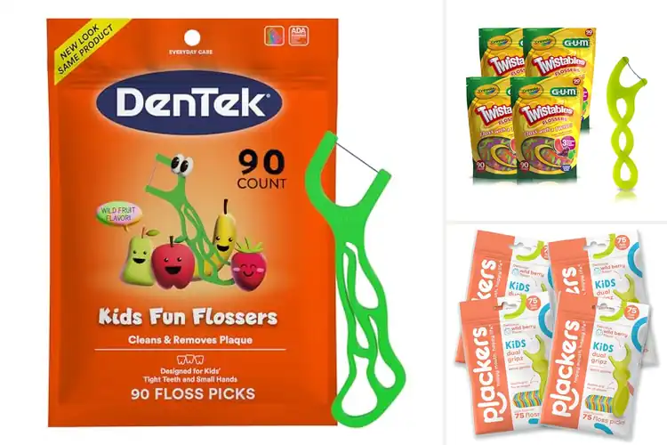 Detailed view of Best Kids Floss Packs