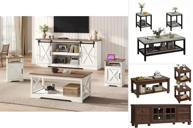 Detailed view of Best Living Room Table Sets