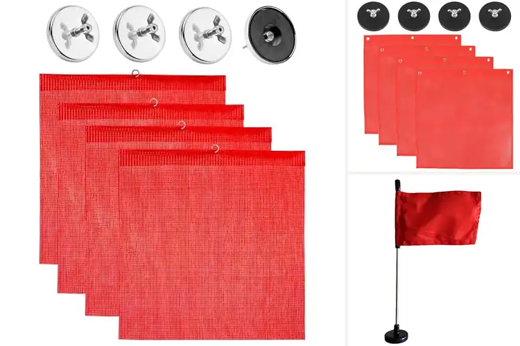 Detailed view of Best Magnetic Replacement Flags