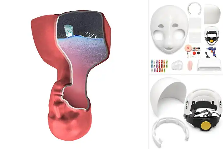 Detailed view of Best Mask Making Heads for Creative Projects