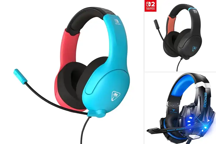 Detailed view of Best Nintendo Switch Gaming Headsets