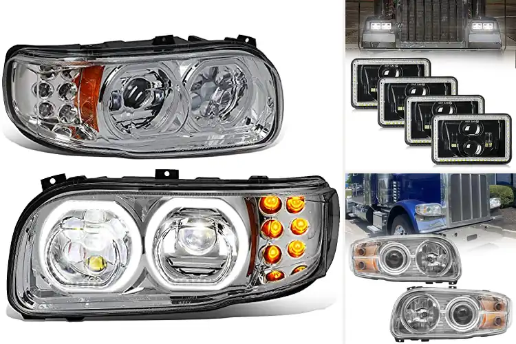 Detailed view of Best Peterbilt Headlights