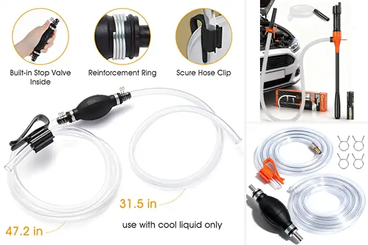 Detailed view of Best Portable Gas Siphon Pumps