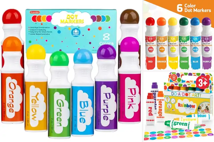 Detailed view of Best Preschool Activity Markers
