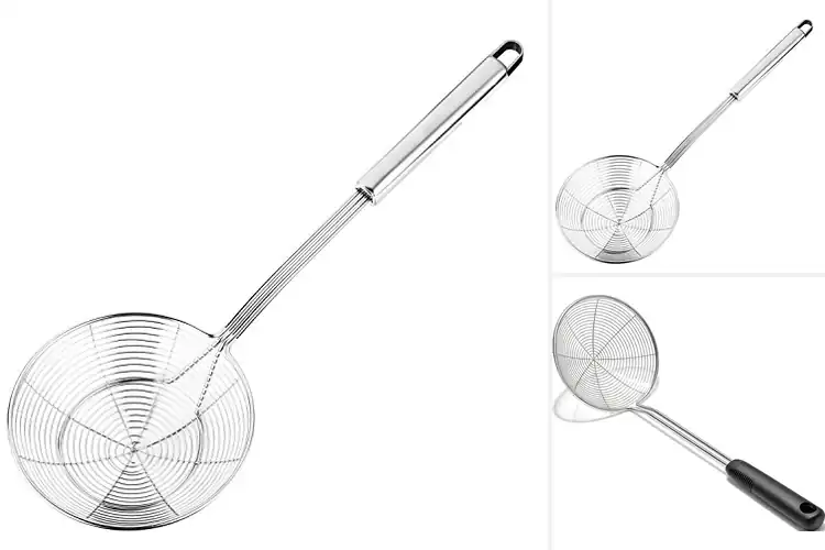 Detailed view of Best Spider Strainers: Top 10 Picks for Effortless Cooking