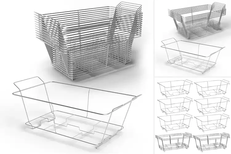Detailed view of Best Stackable Chafing Racks