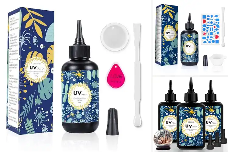 Detailed view of Best Sunlight Activated UV Resins