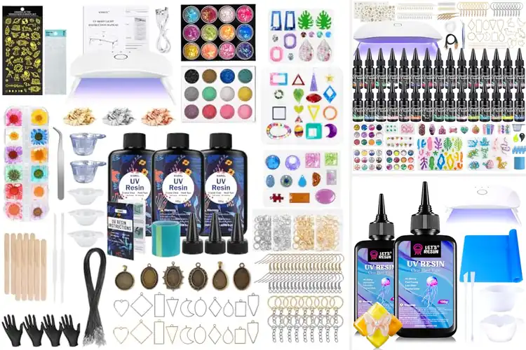 Detailed view of Best UV Resins for DIY Crafts: Clear, Vibrant Results