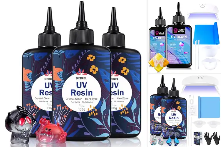 Detailed view of Best UV Resins: Quick-Cure, Odorless Kits for DIY Projects