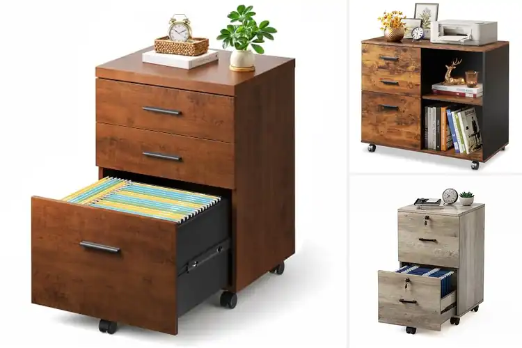 Detailed view of Best Wood Filing Cabinets